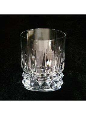 Vintage Discontinued Tuilleries Villandry Old Fashioned Glass By Cristal DArques